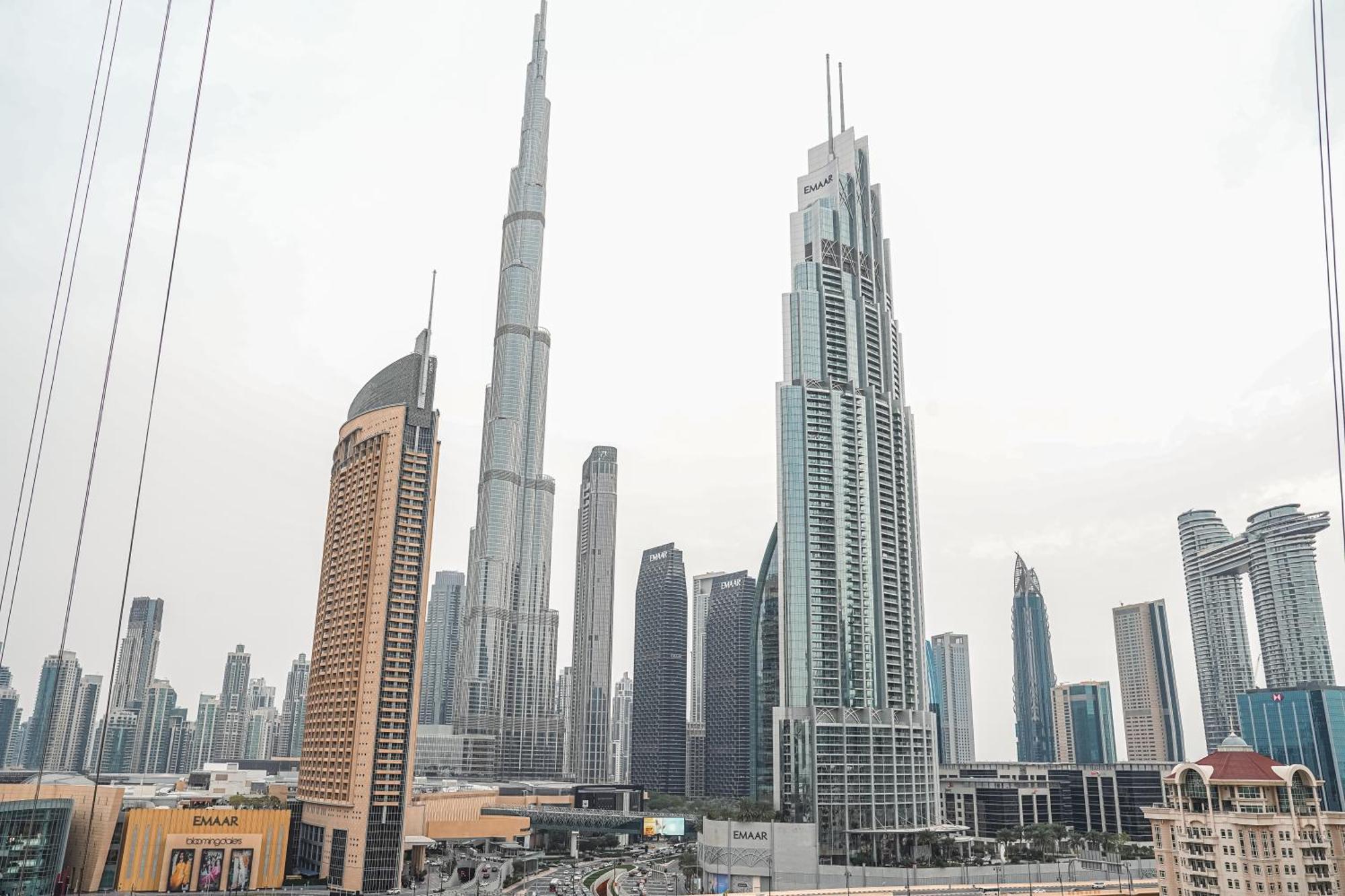 Stunning Burj View Dubai Mall Access Infinity Pool Apartment Bagian luar foto